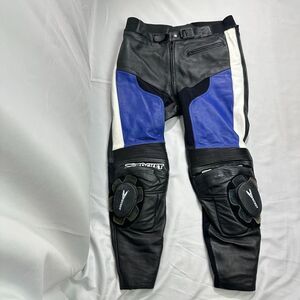 Joe Rocket Leather Motorcycle Riding Pants – Size 50   ! Excellent Condition !